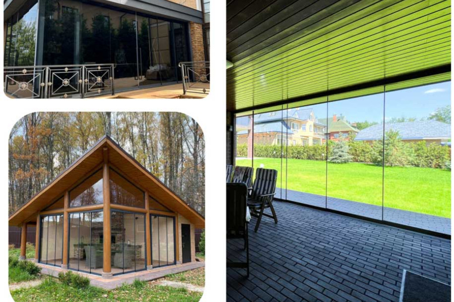 Безрамное остекление: элегантность, комфорт и максимум естественного света - 2106002303