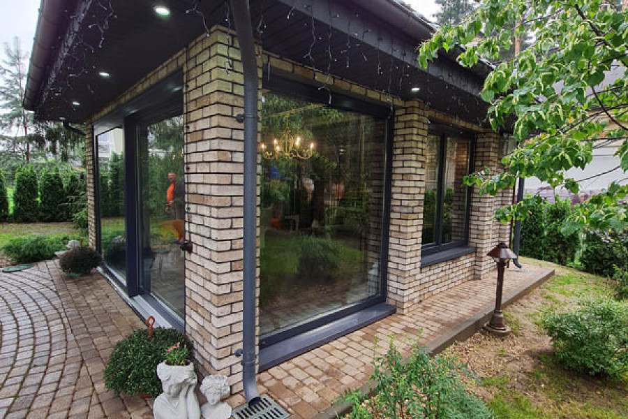 Беседка с панорамным остеклением - 1091273710