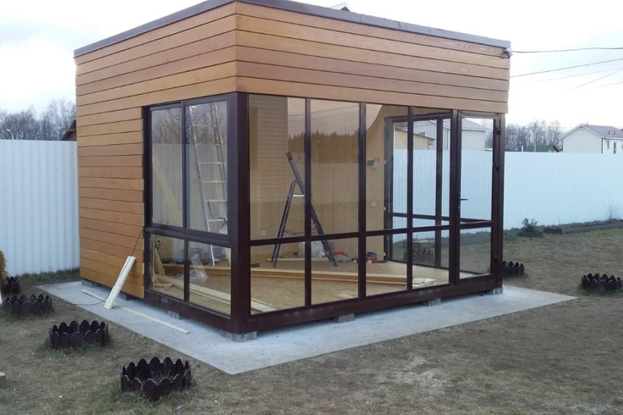 Алюминиевое остекление беседок - 1746792618