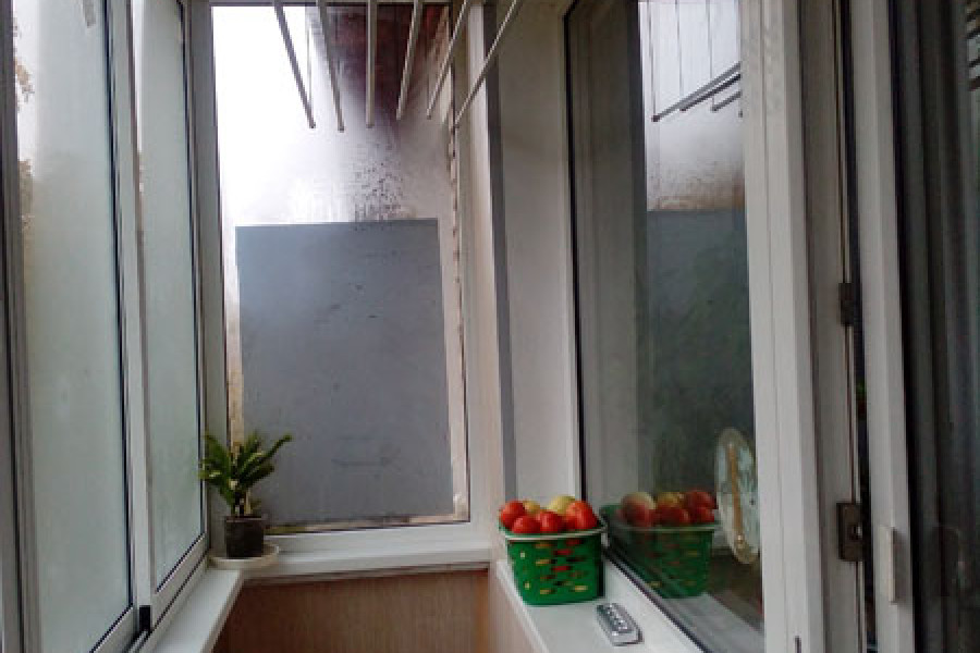 Холодное остекление балкона. Павловский Посад, переулок 1 Мая - 1342334159