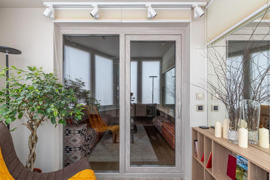 Пластиковые балконные двери - 354908646