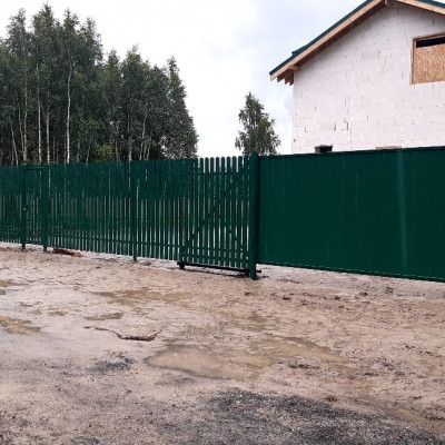 Откатные ворота в г. Павловский Посад – особенности и преимущества - 941264008