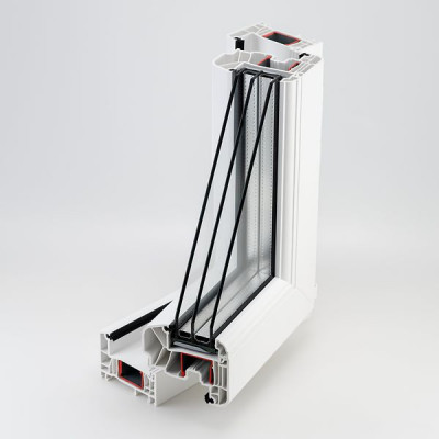Тихие окна Rehau Intelio 80 - 1084792895
