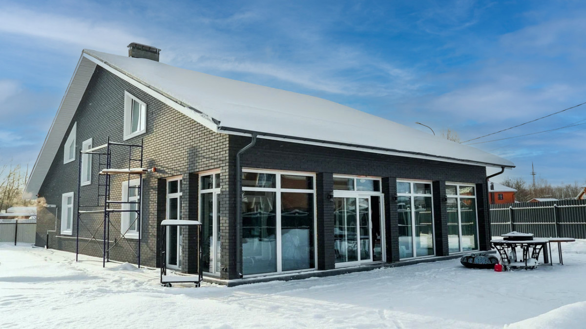 Остекление загородного дома из профиля Gealan 9000 - 1394469535