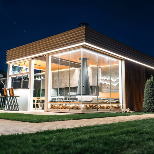 Безрамное остекление