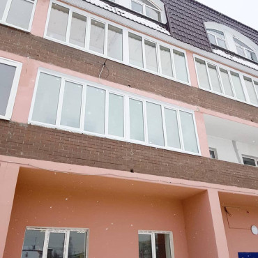 Остекление балкона. Павловский Посад, ул.Тихонова Остекление балкона. Павловский Посад, ул.Тихонова