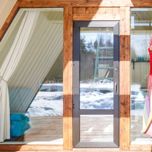 Остекление домов в стиле А–фрейм в Московской области - 1219914901