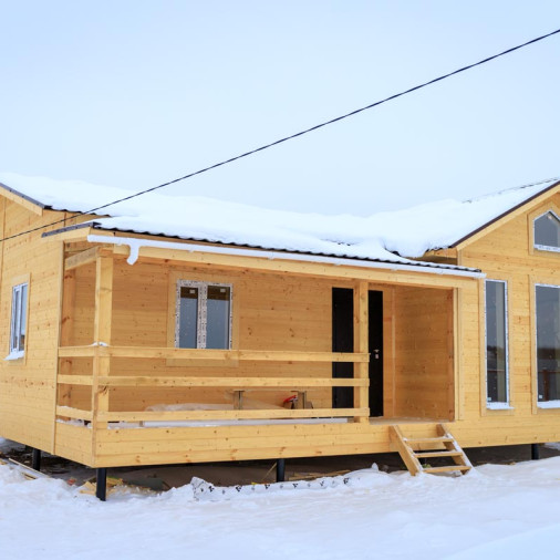 Пластиковые окна в каркасном доме - 247717951